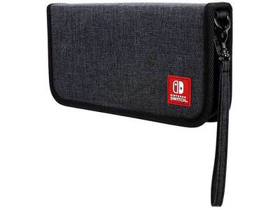 Trousse de départ Switch Textile de PDP pour Nintendo Switch - noir