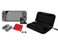 PDP Switch Textile Edition Starter Kit for Nintendo Switch - Black
