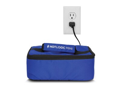 Mini four portatif HotLogic – bleu