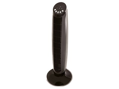 Ecohouzng 36” Oscillating Tower Fan with Remote - Black