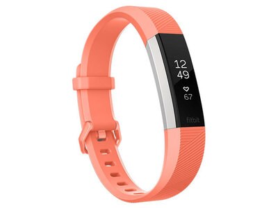 Fitbit Alta HR Wireless Heart Rate + Activity Tracker - Small - Coral