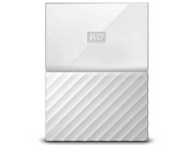 Western Digital My Passport 4 TB External Hard Drive - White