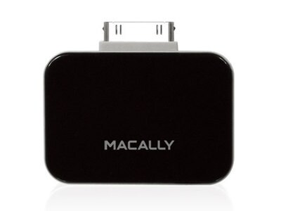 Adaptateur 30 broches HDMI audio et vidéo de Macally pour iPad/iPhone/iPod – noir