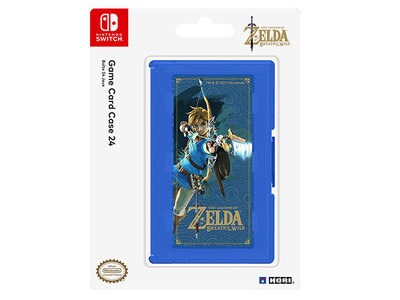 Étui pour 24 cartes de jeu Nintendo Switch de HORI – édition Zelda Breath of the Wild