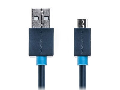 Câble micro USB de 1,8 m (6 pi) SmartSync de BlueDiamond - bleu