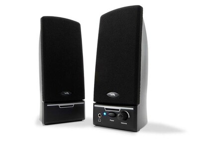 Cyber Acoustics CA-2012 2.0 Powered Speakers - Black