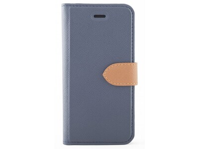 Étui portefeuille 2-en-1 Blu Element pour iPhone 8 Plus/7 Plus - bleu et ocre