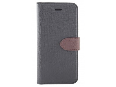 Étui portefeuille 2-en-1 Blu Element pour LG K4 - noir et brun
