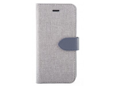 Étui portefeuille 2-en-1 Blu Element pour LG G6 - gris et bleu