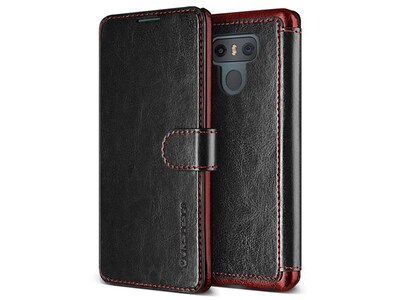 VRS Design Layered Dandy Wallet Case for LG G6 - Black