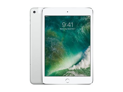Apple iPad mini® 4 128GB - Wi-Fi & Cellular - Silver