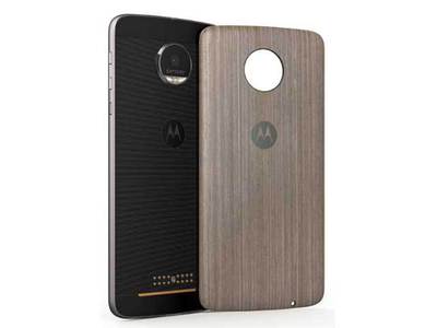 Motorola Moto Style Shells for Moto Z Phones - Silver Oak Wood