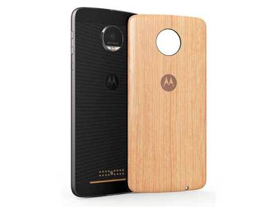 Motorola Moto Style Shells for Moto Z Phones - Wash Oak Wood