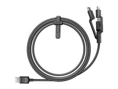 Nomad Ultra Rugged 1.5m (5’) Universal Micro USB & Lightning Cable-to-USB