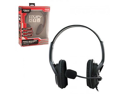KMD Live Pro On-Ear Wired Headset for PS3™ & PS4™ - Black