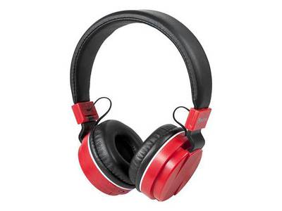 Borne High Performance On-Ear Headphones - Red