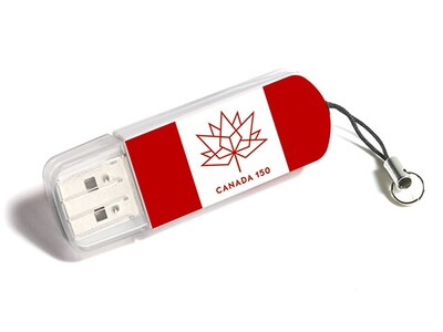 Verbatim Canada Day 150th Anniversary 16GB USB 2.0 Flash Drive
