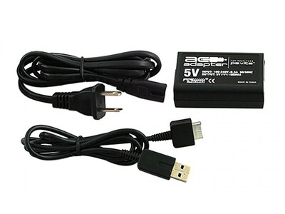 KMD 2.1m (6.8') AC Power Adapter for Playstation Vita - Black