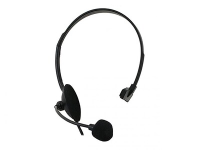 Casque d’écoute de jeu câblé avec microphone de KMD pour PS3™ - noir
