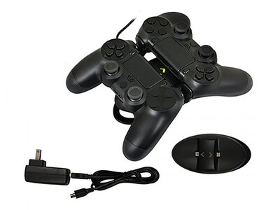 Base de recharge double de KMD pour PS4™ - noir