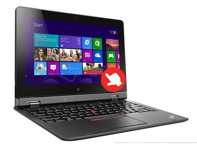 Lenovo ThinkPad Helix 11.6” Laptop with Intel® 5Y10C, 128GB SSD, 4GB RAM & Windows 10 Pro- Refurbished