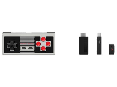 8Bitdo NES30 Classic Edition Set - Receiver & NES30 Controller