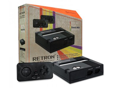 Console de jeu NES RetroN 1 d'Hyperkin - noir