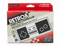 Manette câblée Pro de Retro-Bit pour NES Classic - gris