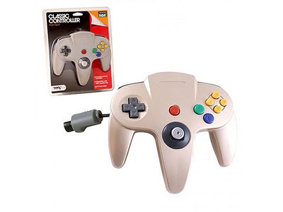 TTX Tech Classic Controller for Nintendo 64 - Gold