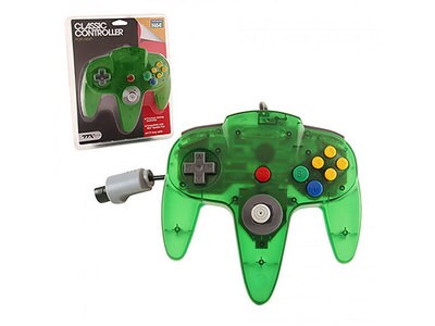 TTX Tech Classic Controller for Nintendo 64 - Clear Green