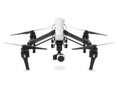 Drone quadricoptère Inspire 1 v2.0 de DJI avec caméra 4K — blanc 