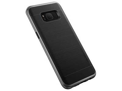 VRS Design Samsung Galaxy S8+ High Pro Shield Case - Silver
