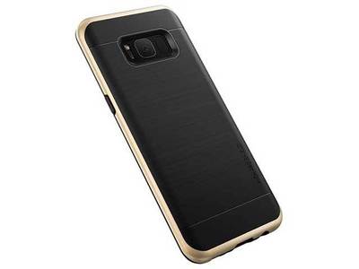 VRS Design Samsung Galaxy S8+ High Pro Shield Case - Shine Gold