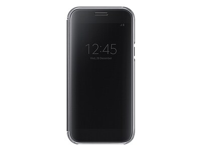 Étui à rabat Clear View de Samsung pour Galaxy A5 (2017) - noir
