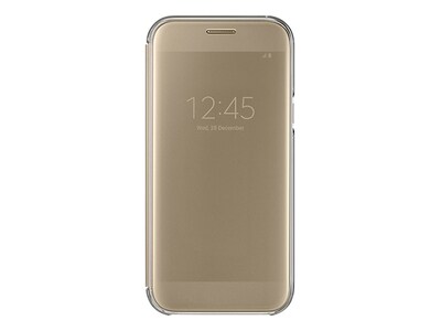 Étui à rabat Clear View de Samsung pour Galaxy A5 (2017) - or