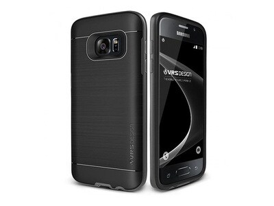 Étui High Pro Shield VRS Design pour Samsung Galaxy S8 - Argent foncé