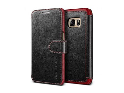 VRS Design Samsung Galaxy S8 Layered Dandy Wallet Case - Black
