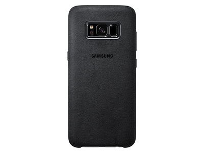 Étui Alcantara de Samsung pour Galaxy S8 - gris foncé
