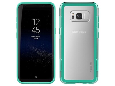 Étui Adventurer de Pelican pour Samsung Galaxy S8 – transparent et sarcelle