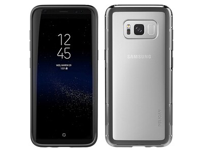 Étui Adventurer de Pelican pour Samsung Galaxy S8+ – transparent et noir