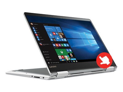 Lenovo Yoga 710-14IKB 14” 2-in-1 Laptop with Intel® i5-7200U, 256GB SSD, 8GB RAM & Windows 10 - Silver