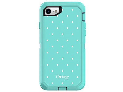 OtterBox iPhone 7/8 Defender Case - Graphics Series - Mint Dot