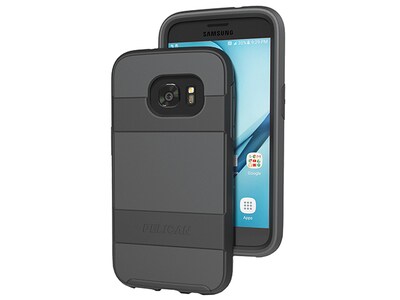 Étui Voyager de Pelican pour Galaxy S7 de Samsung – noir et gris