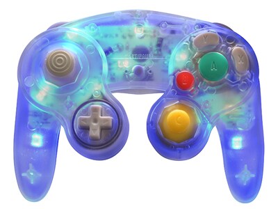 Retrolink Classic Wired GameCube Controller for PC & Mac with Blue LED