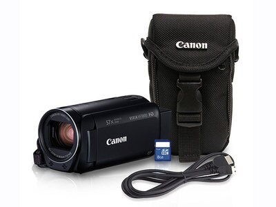 Canon VIXIA HF R800 3.28MP HD Camcorder Bundle - Black
