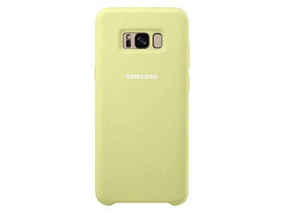 Étui en silicone pour Galaxy S8+ de Samsung – vert