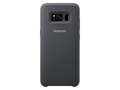 Samsung Galaxy S8 Silicone Cover Case - Silver