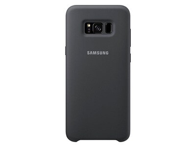 Étui en silicone pour Galaxy S8+ de Samsung – argent
