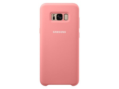 Étui en silicone pour Galaxy S8+ de Samsung – rose