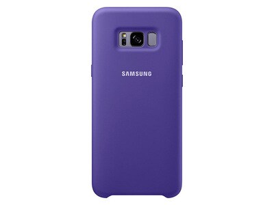 Samsung Galaxy S8+ Silicone Cover Case - Purple